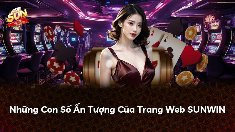 Những Con Số Ấn Tượng Của Trang Web SUNWIN